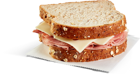 Hillshire Farm Ham and Swiss Sandwich, 0.5 Pound -- 10 per case