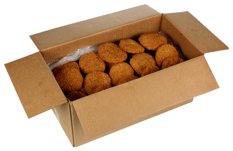 Beef Pattie Chuckwagon Breaded Ck 95522