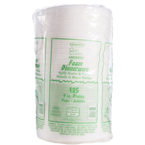 Plate Foam Laminated White 9