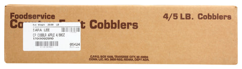 Sara Lee Chef Pierre Apple Cobbler, 5 Pound -- 4 per case.