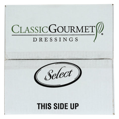 Ventura Foods Classic Gourmet Select Creamy Garlic Italian Salad Dressing, 4 Gallon.