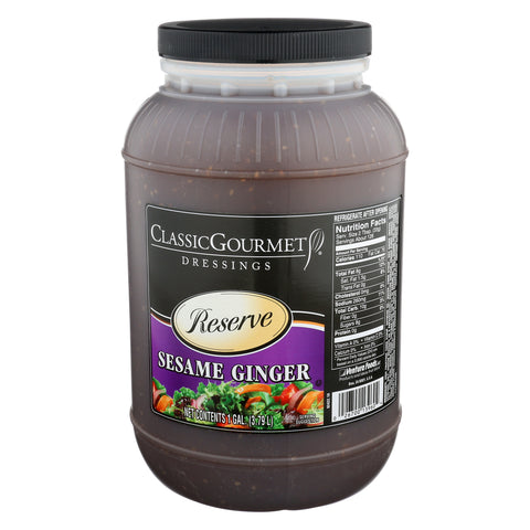 Ventura Foods Classic Gourmet Reserve Specialty Sesame Ginger Salad Dressing, 2 Gallon.