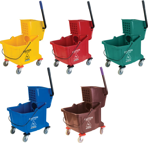 Carlisle MOP BUCKET WRINGER COMBO YELLOW 26 CT