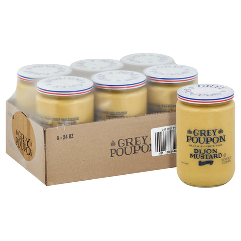 Grey Poupon Dijon Mustard, 24 Ounce -- 6 per Case
