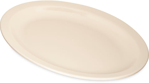 Carlisle PLATTER TRAY OVAL KINGLINE™ MELAMINE TAN 12X9