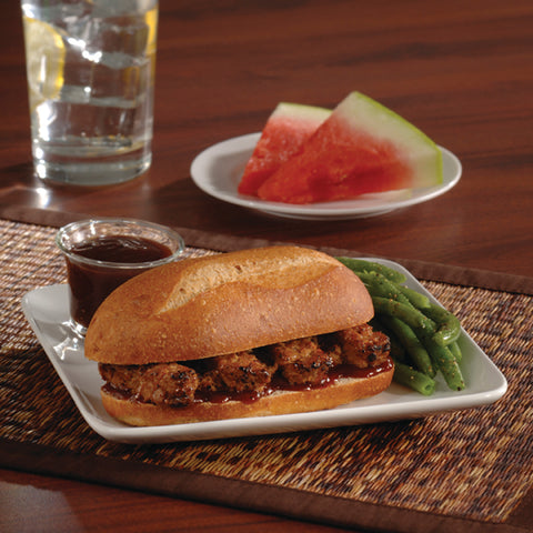Beef Rib Pattie W Built-in Bbq Sauce 14-531-0