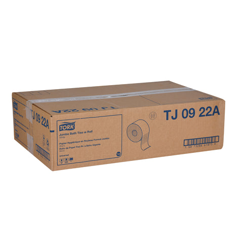 Tork Universal White 2 Ply Jumbo Bath Tissue Roll, 3.55 inch x 1000 feet -- 12 per case