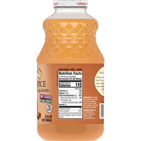 RW Knudsen JUICE CIDER & SPICE