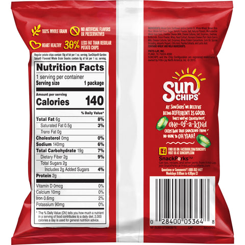 Chip Multigrain Garden Salsa Whole Grain Single Serve