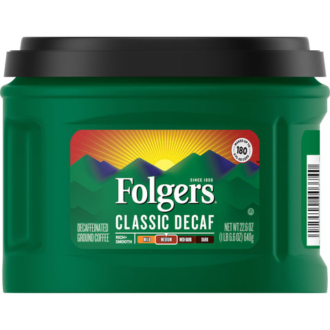 Folgers® COFFEE GROUND CLASSIC ROAST DECAF
