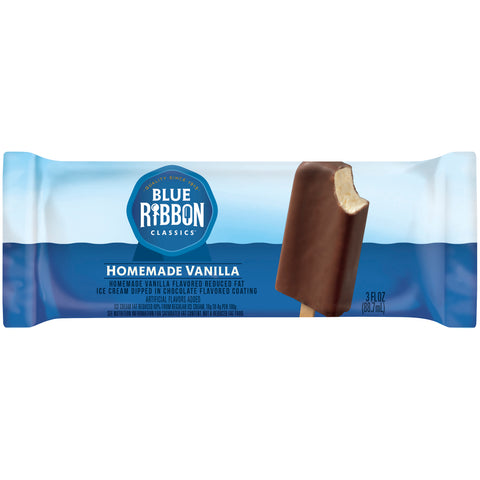 Blue Bunny ICE CREAM BAR VANILLA HOMEMADE NTF