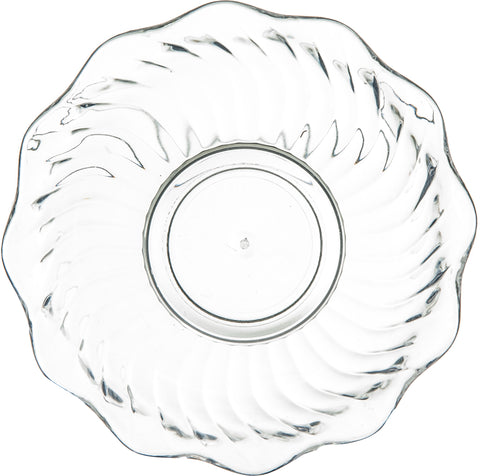 Dish Plastic Berry Clear Tulip 5 Oz